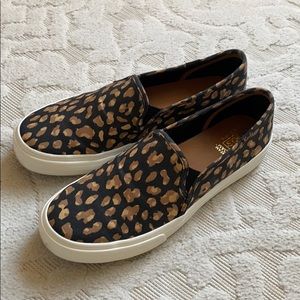 Keds Washable Double Decker Cheetah Slip-Ons